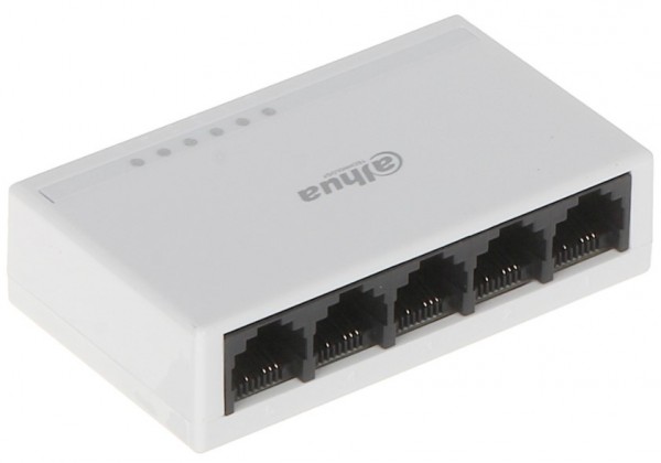Dahua switch PFS3005-5ET-L LAN 5-Port 10/100 J45 ports (Alt. S105, ST3105C)