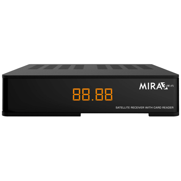 Prijemnik satelitski, DVB-S/S2, Full HD, USB, WiFi MIRA3