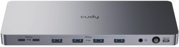 Cudy CS700 13-IN-1 10Gbps USB-C Dual 4K Docking Station | 150W PSU