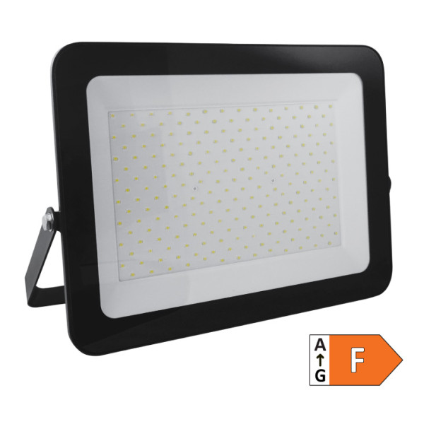 LED reflektor SMD 200W/220VAC, 6500K, crni, PROSTO