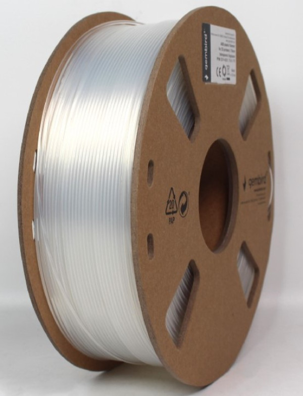 3DP-ABS1.75-01-TR ABS Filament za 3D stampac 1.75mm, kotur1KG Transparent