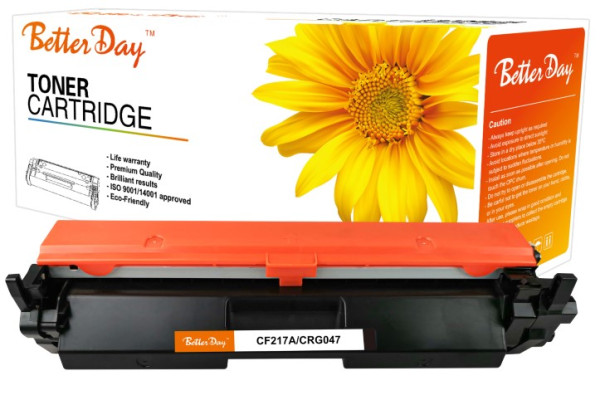 Toner BetterDay CF217A/CRG047 zam. kaseta za HP 1.6k