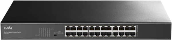 Cudy GS1024L, 24-Port 10/100/1000M Gigabit 16x Gbit RJ45 Rackmount Switch