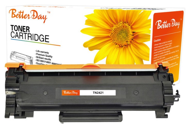 Toner BetterDay HL-L2312, TN-2421 zam. kaseta za  Brother 3k BRTK2421PM