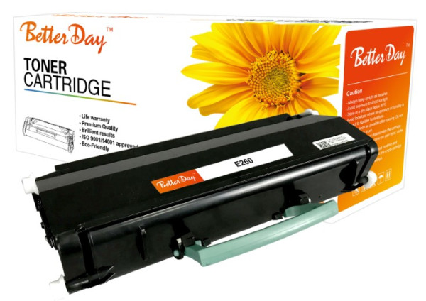 Toner BetterDay E260 E260A21A zam. kaseta za LEXMARK  3.5k