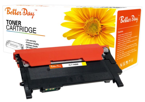 Toner BetterDay CLT-Y409S CLP-310/315/310N/315W zam. toner kaseta za Samsung Yellow 1K