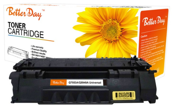 Toner BetterDay 1160/1320/P2015 Q5949A/Q7553A zam. kaseta za HP 3k