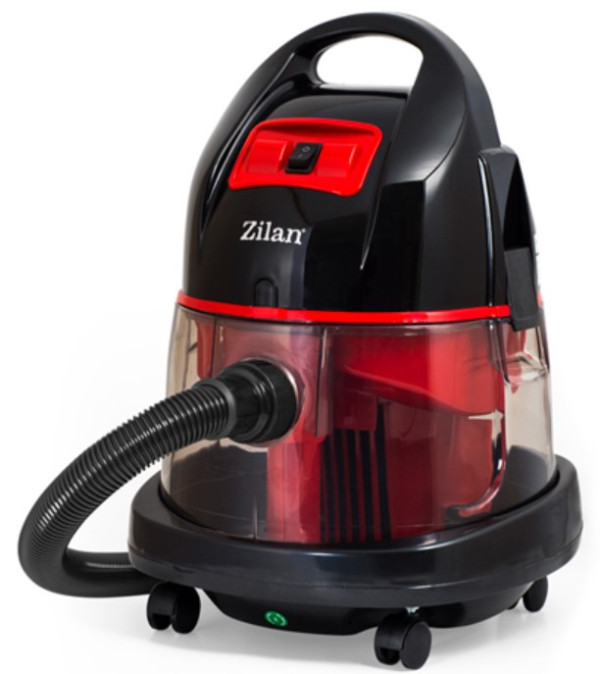 Zilan ZLN8945 RD  Usisivač za suvo i mokro usisavanje 2000W, 8L, Crven