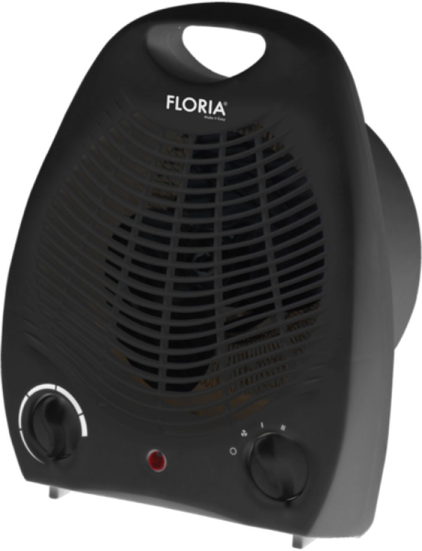 Zilan ZLN6152 Grejalica sa ventilatorom, 2000 W, crna