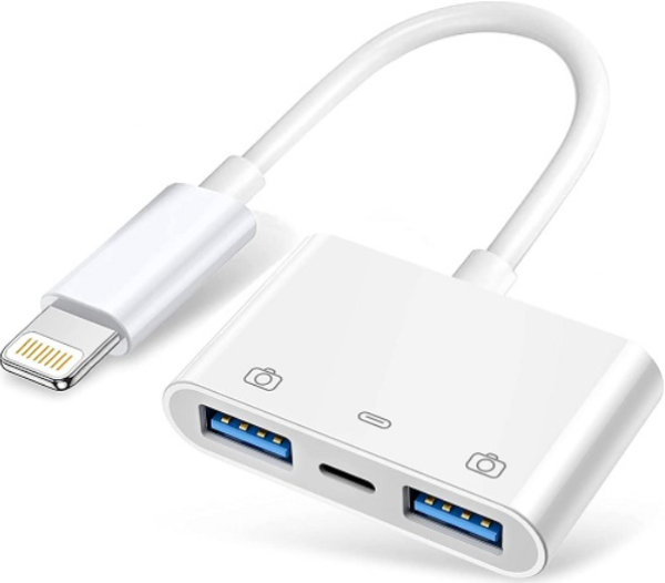 Lighting Čitač kartica 3u1, 2*USB + 1*USB C