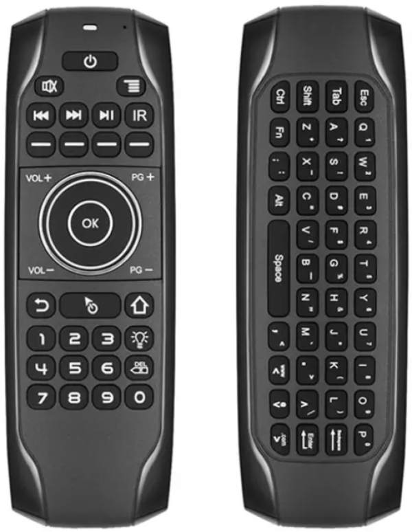 GMB-G7BTS AIR MOUSE Android TV Box Remote Control, Unique Design, Mini keyboard