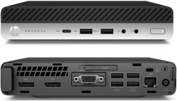 HP ProDesk 600 G3 mini DT, Intel Core i3-6100 3.20GHz, 8GB RAM, 256GB, Win, Refabrikovan